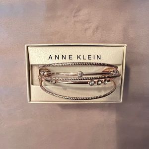 Anna Klein Rose Gold Bangles
